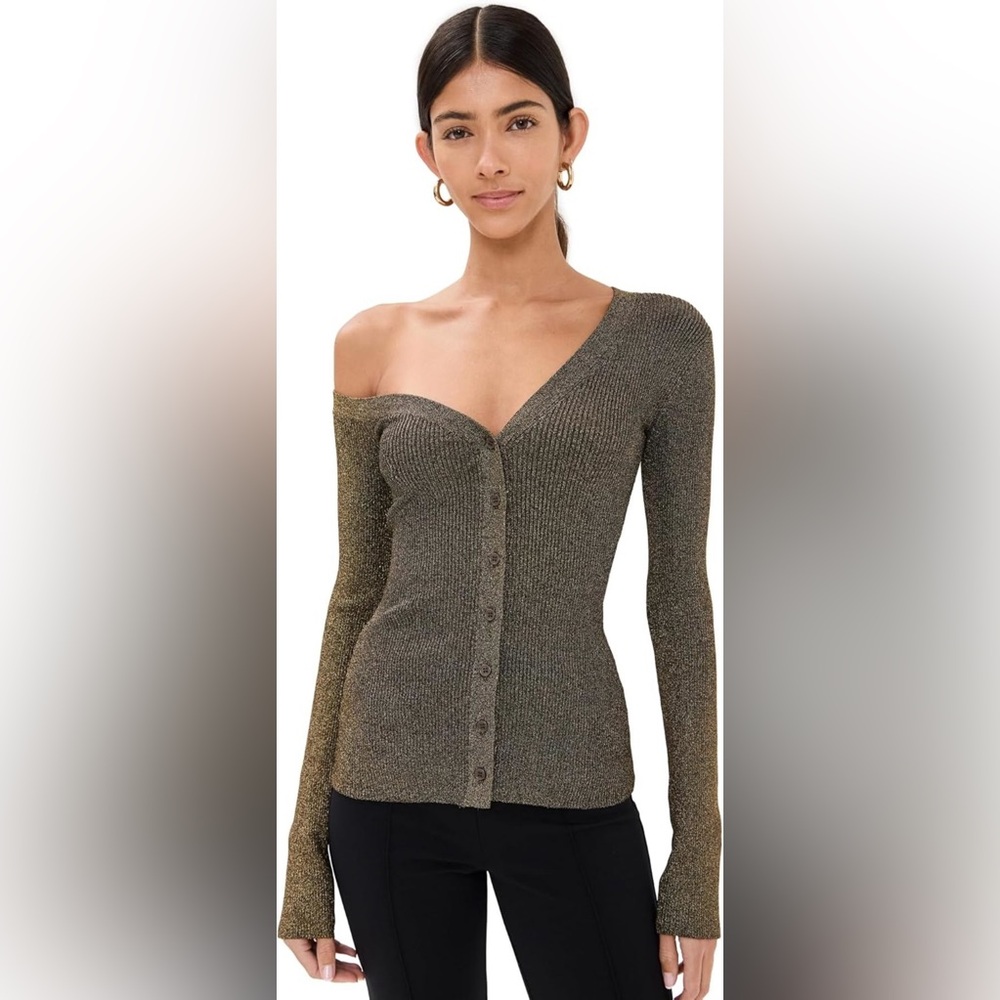 STAUD Gold Craftsman Sweater